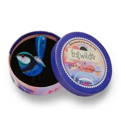 The Splendid Fairy Wren Brooch^Erstwilder Outlet