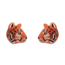 The Tranquil Tiger Earrings^Erstwilder New
