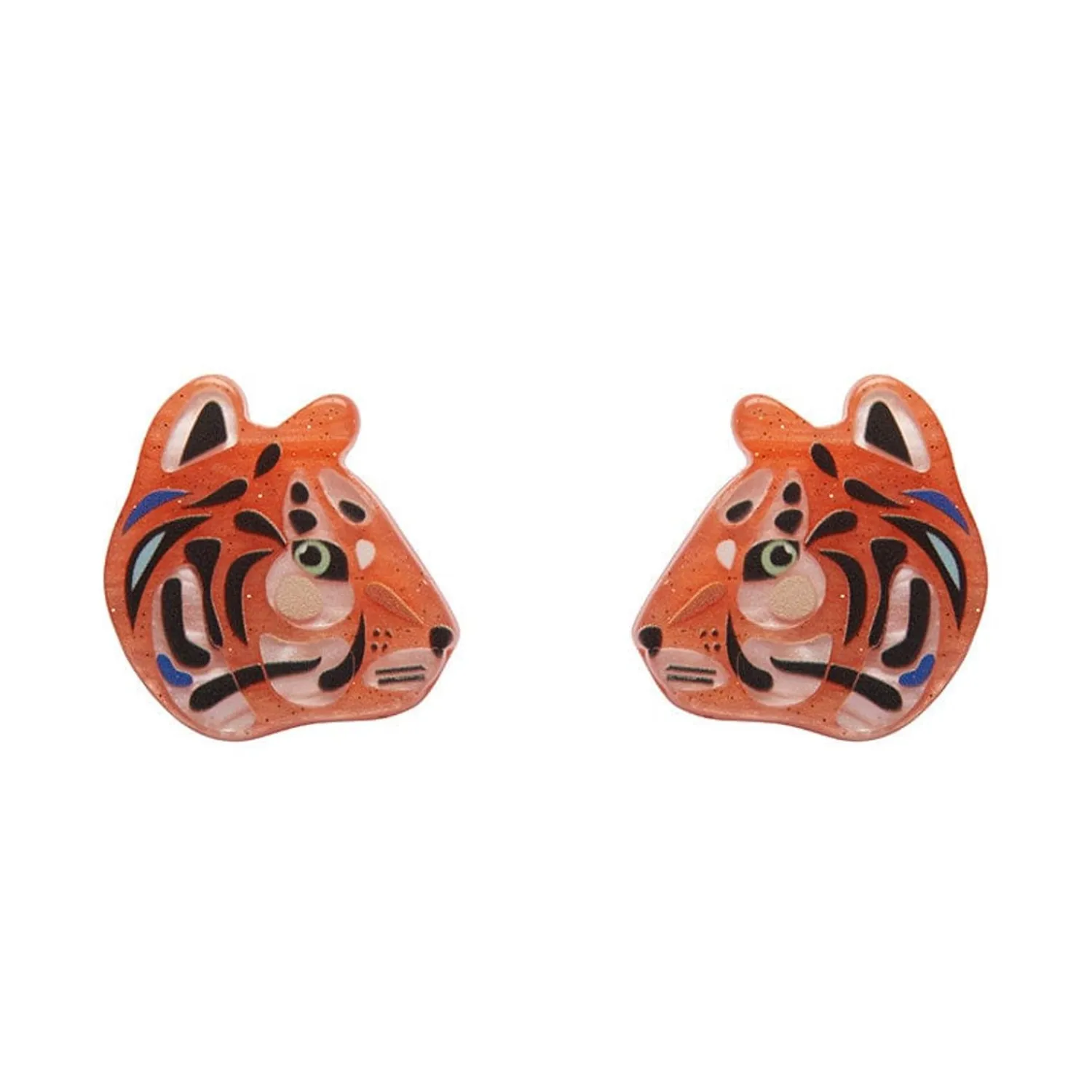 The Tranquil Tiger Earrings^Erstwilder New