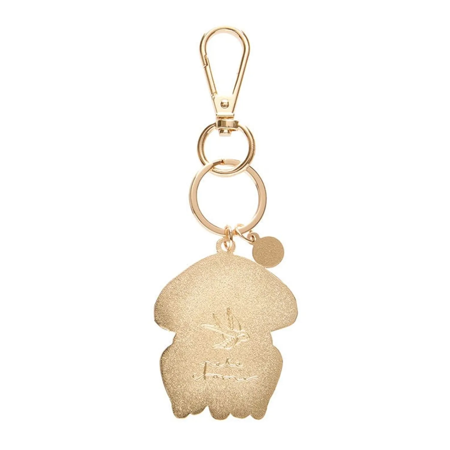 The Whimsical White Spotted Jellyfish Enamel Key Ring^Erstwilder