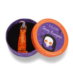 The Whiskered Witch Brooch^Erstwilder Online