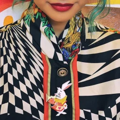The White Rabbit Announces Brooch^Erstwilder Hot