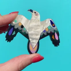 The Wily White Bellied Sea Eagle Brooch^Erstwilder Online