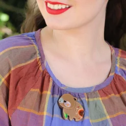 The Wondrous Wombat Brooch^Erstwilder Clearance