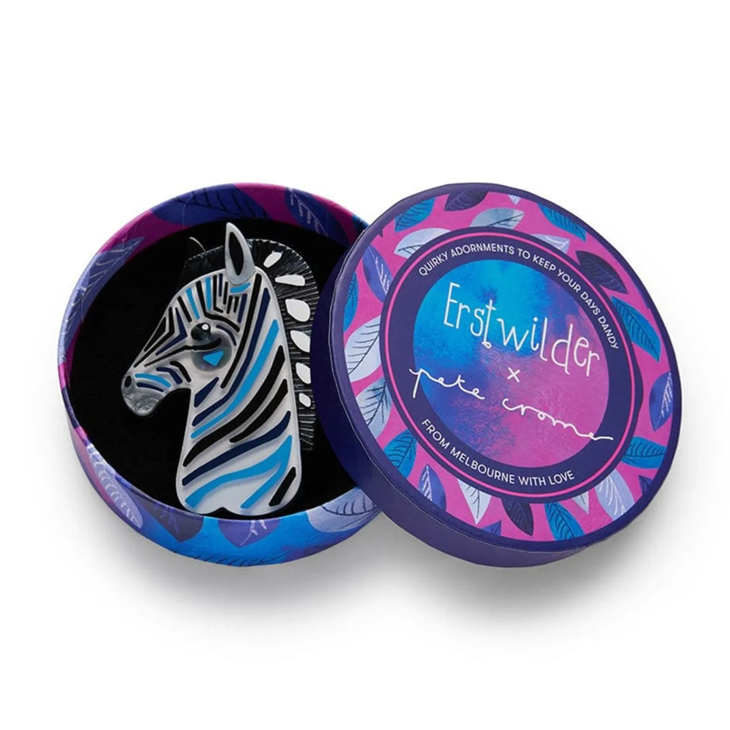 The Zealous Zebra Brooch^Erstwilder Hot