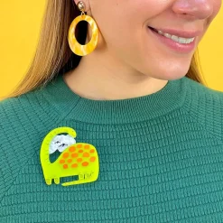 Thunder Lizard Brooch^Erstwilder Best