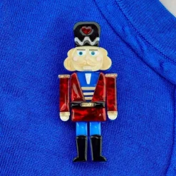 Tiny Tin Soldier Brooch^Erstwilder Online