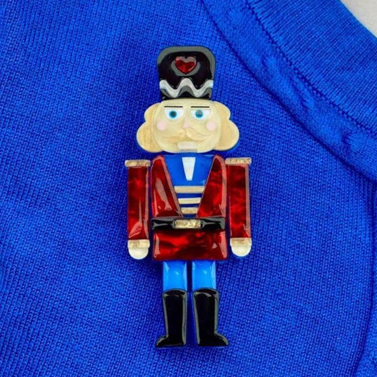 Tiny Tin Soldier Brooch^Erstwilder Online