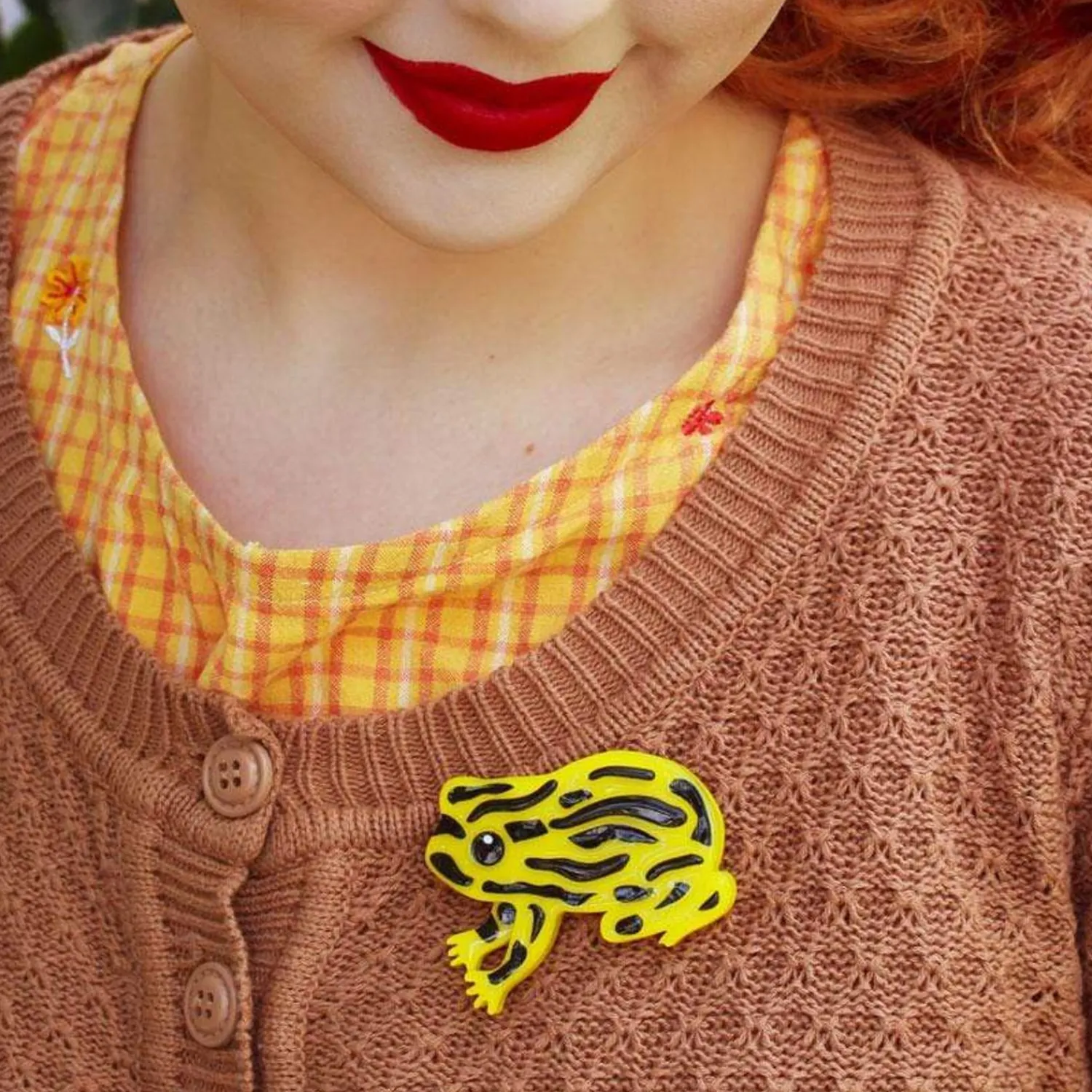 Tiny Toxic Tim Brooch^Erstwilder Online