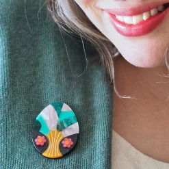Tree Of Life Brooch^Erstwilder Hot