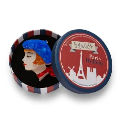 Tres Chic Brooch - Blue^Erstwilder Sale