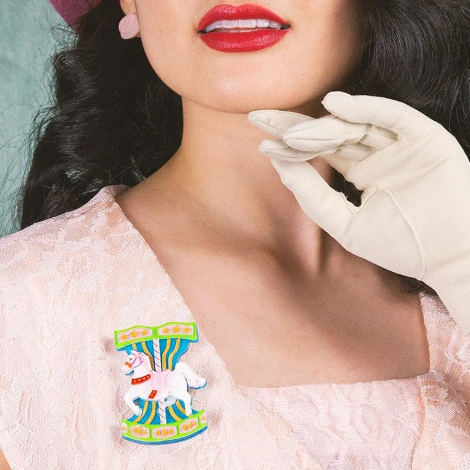 Trocadero Carousel Brooch^Erstwilder