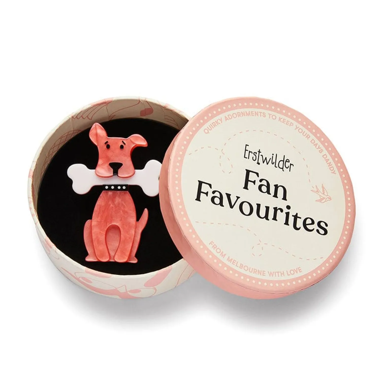 Tuffy'S Puppy Treat Brooch^Erstwilder Outlet