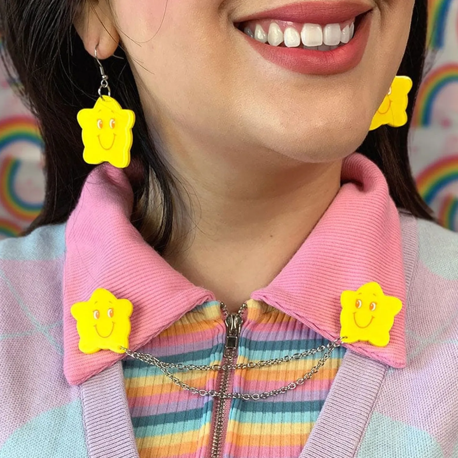 Twinkers Double Brooch^Erstwilder
