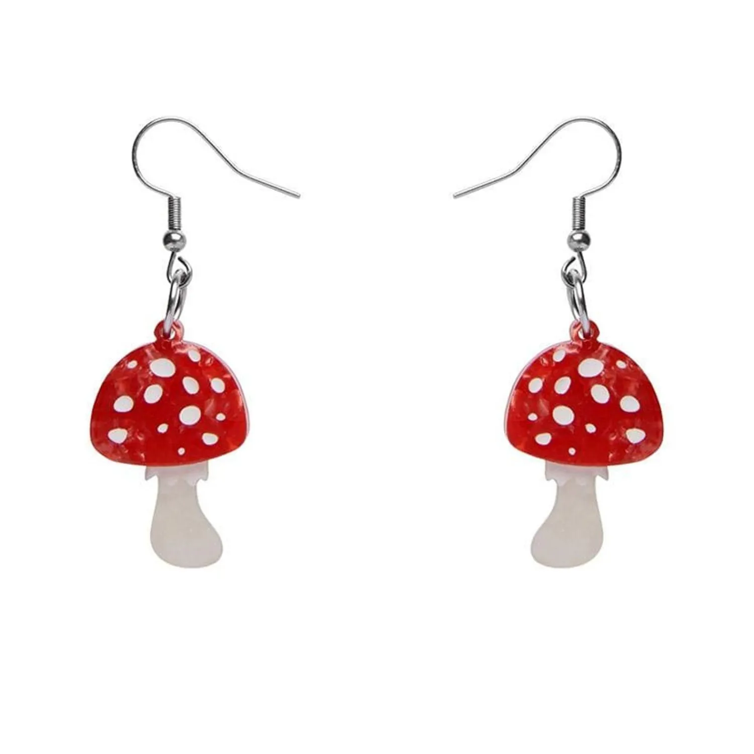 Twinning Toadstools Drop Earrings^Erstwilder Online