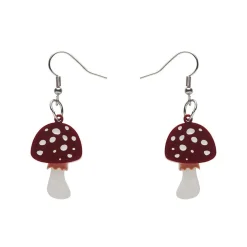 Twinning Toadstools Drop Earrings^Erstwilder Hot