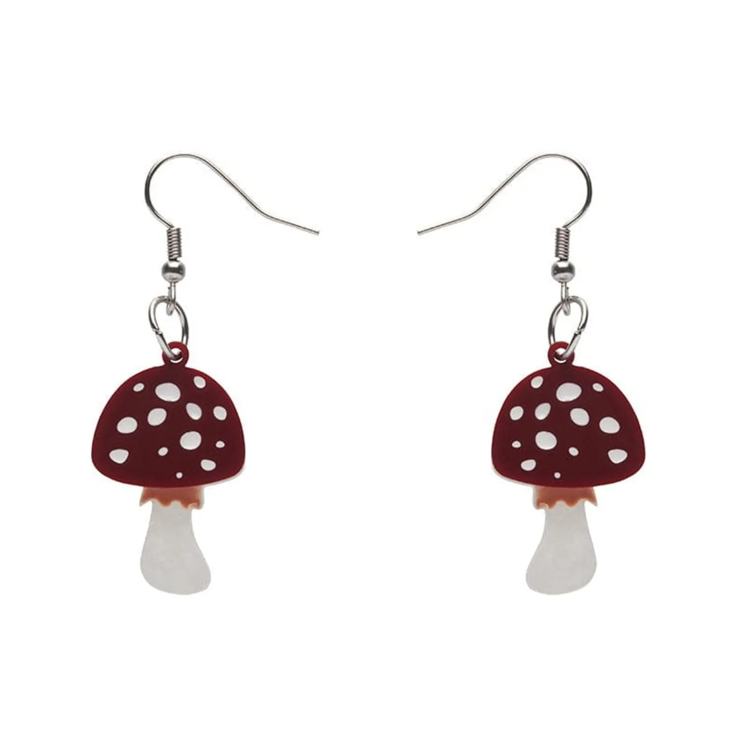 Twinning Toadstools Drop Earrings^Erstwilder Hot
