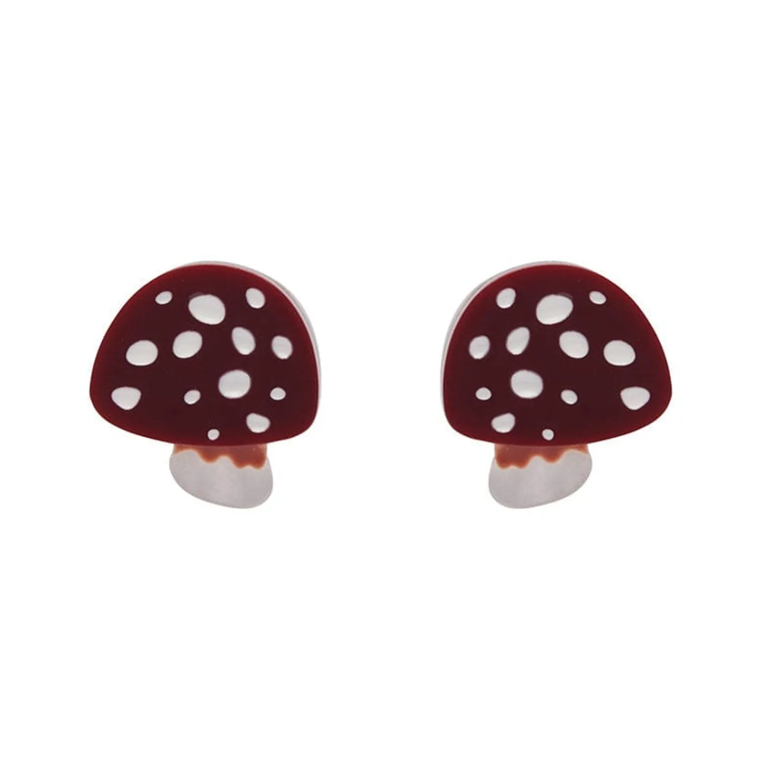 Twinning Toadstools Stud Earrings^Erstwilder New