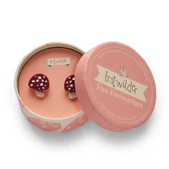Twinning Toadstools Stud Earrings^Erstwilder New