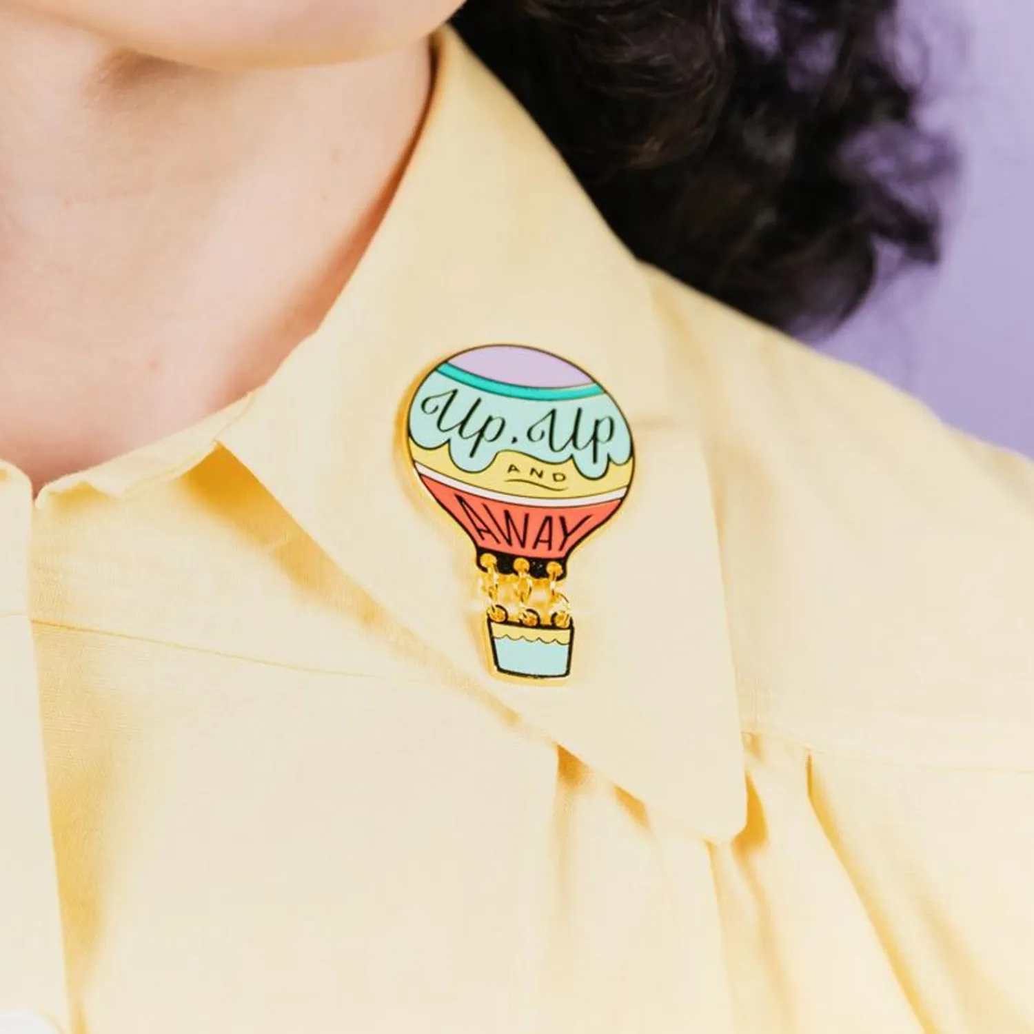 Up, Up And Away Enamel Pin^Erstwilder Discount