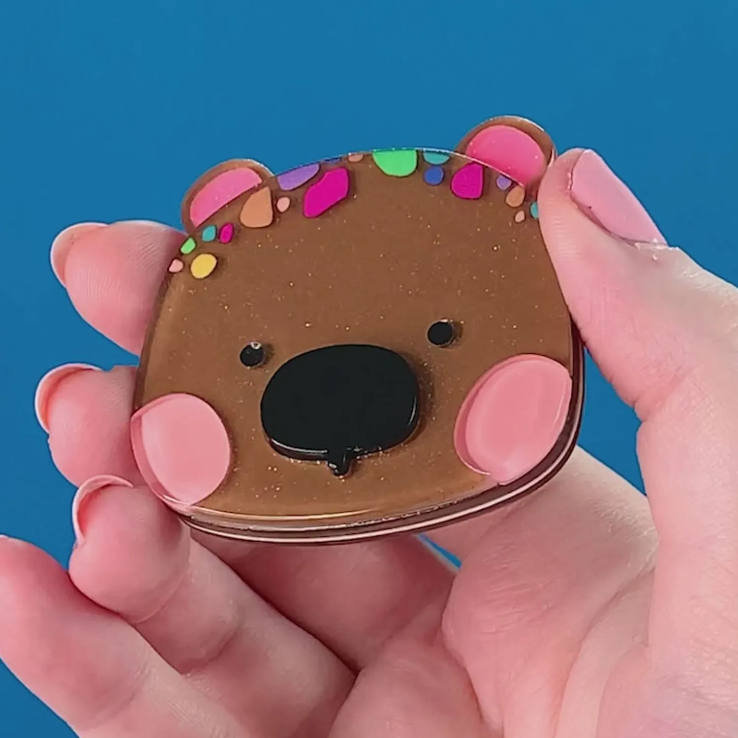 Warren The Wombat Brooch^Erstwilder Best