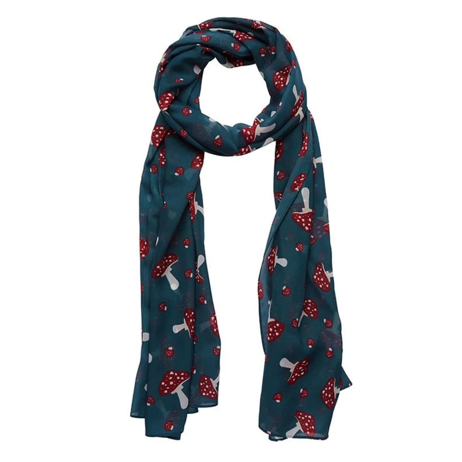 Well Spotted Neck Scarf Teal^Erstwilder Outlet